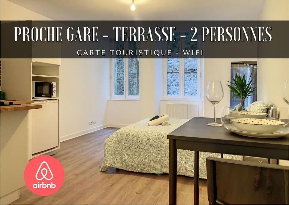 Gambetta - Studio - Terrasse - Proche Gare Lejlighed Morlaix Eksteriør billede